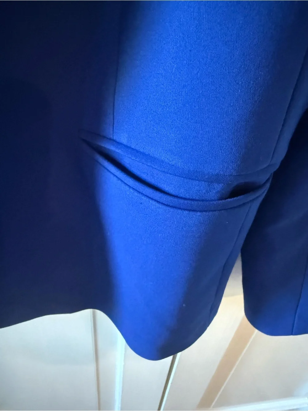 Express Women's Cobalt Blue Single-Button Blazer, NWOT - Picture 2 of 5